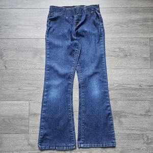 Forever 21 Girls Flare Pull On Jeans - Dark Blue - Size 9/10